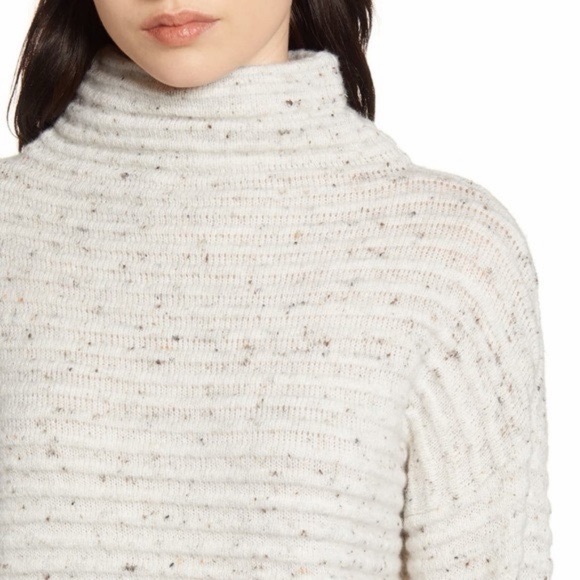 Madewell Belmont Donegal Mock Neck Sweater - Size XS - Picture 2 of 6